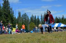 Other times, it's hard to keep it together. Especially during the wheelbarrow races.