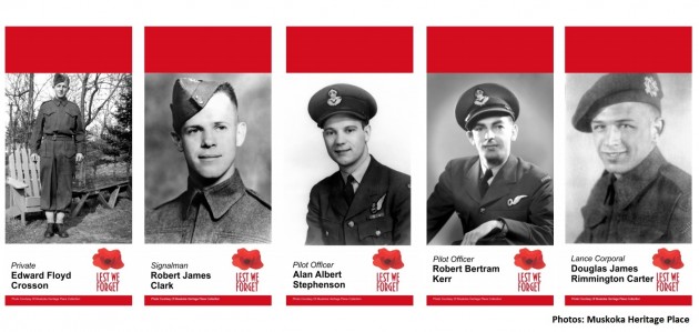 Downtown Huntsville BIA to honour fallen WWII soldiers with Remembrance Day banners