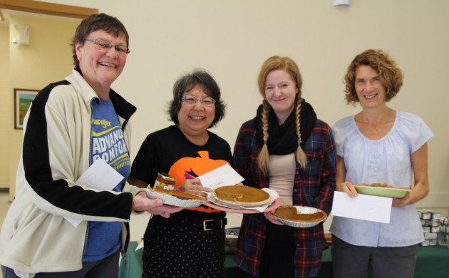 Getting in the Hallowe’en spirit at the Dwight library