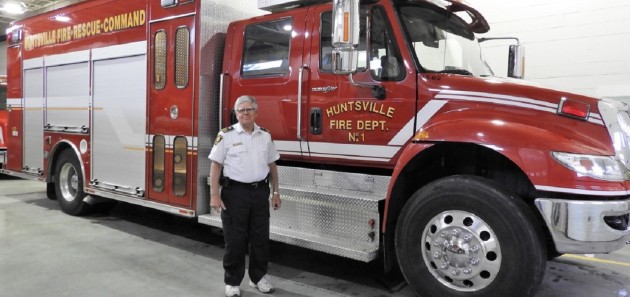 After 40 years with the Huntsville Lake of Bays Fire Department, Mike Cook is retiring