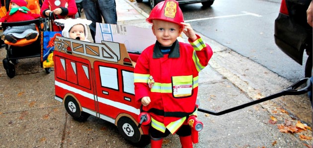 Cuteness alert: tiny trick-or-treaters will converge on Main Street Saturday morning