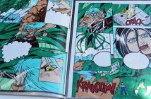 She is a master at comic drawing. This is one she did during her high school days.