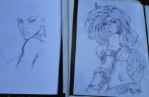 A quick outline can often result in a sketched masterpiece.