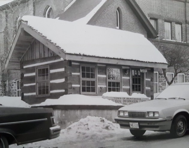 It’s Wayback Wednesday: Little log cabin