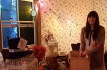 Trick-or-treaters had to fall down the rabbit hole to find Alice in Wonderland