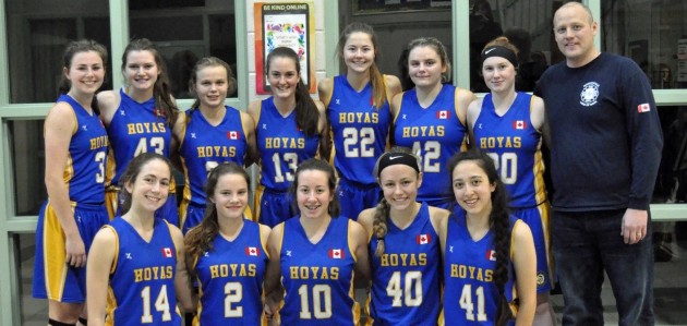 Hoyas Senior Girls basketball team wraps up their season at OFSAA