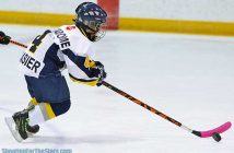 Huntsville Otters captain #4 Carson Frasier scored a goal and two assists.