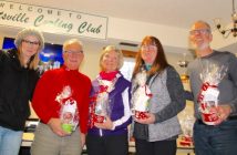 Team Scott - placing seventh - Scott Goodhew, Rob Julian, Denise Julian and Beth Goodhew.