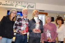 Team Richard - placing sixth - Bob Pegg, Richard Smythe, Barb Saunders and Mel Pegg