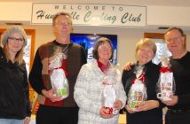 Team Dale - placing fourth - Mick Parker, Jeanine Calvin, Sandra Heiydt and Dale Heiydt