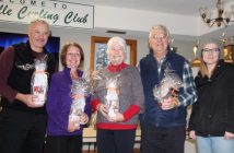 Team Paul - placing second - Paul Steuck, Carol Steuck, Marilyn Kreutzer and Ron Kreutzer