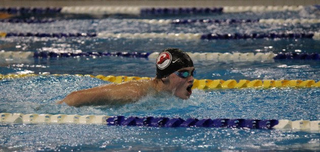 Local swimmer Mark Cox has his eyes on the Olympics