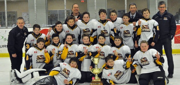PeeWee Rep Otters are tournament champs