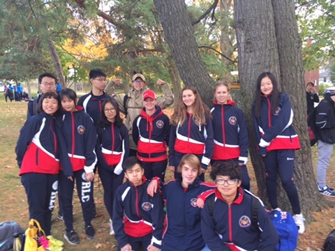 Rosseau Lake College's CISAA runners (supplied photo)