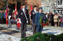 The final wreath is laid