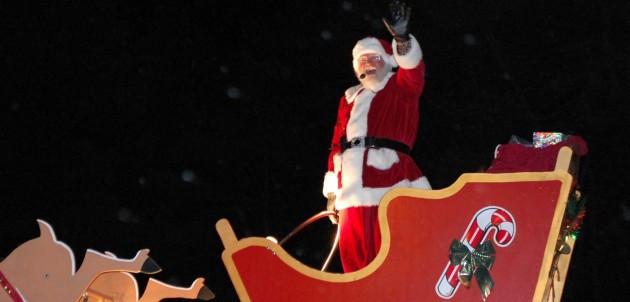 Santa and his helpers will be gathering toys for local kids at annual parade