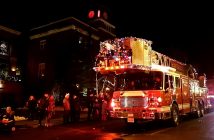 Huntsville Lake of Bays Fire Department ladder truck