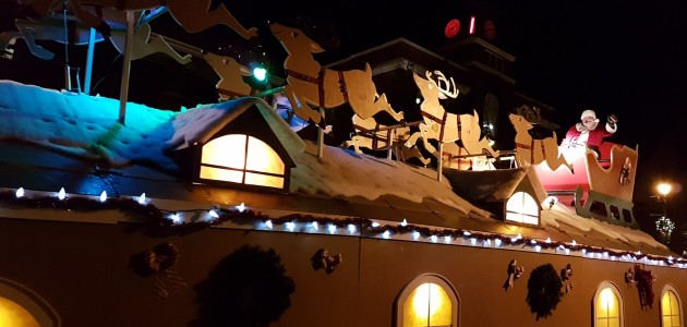 Volunteers at Kimberly-Clark have been building Santa’s float for more than 20 years