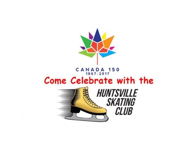 Join the Huntsville Skating Club for free Canada 150 Skating Day