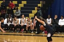 Abby Fawcett in the Canletes Ontario High School All-Star Game
