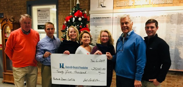 Annual Huntsville Downs tournament raises a record $25,000 for Huntsville Hospital Foundation