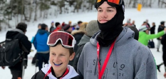 Back-to-back golds for two local freestyle skiers at Timber Tour