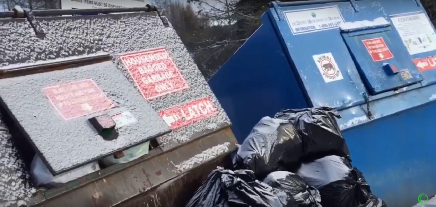 Our Town garbage