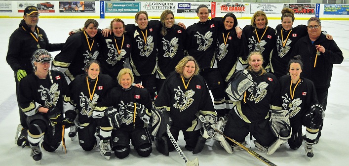 The Sting Senior C took gold in a shoot-out against the Barrie Sharks