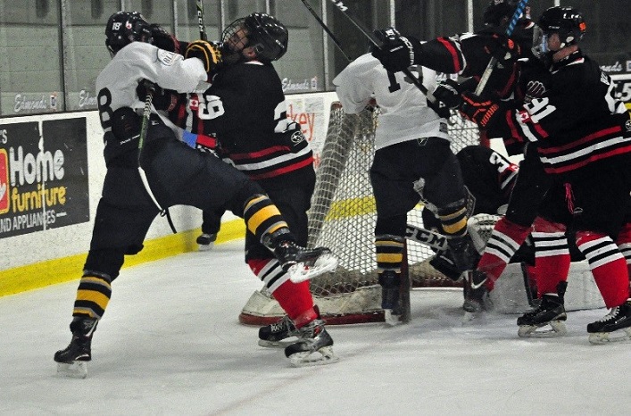 The Otters displayed tremendous discipline against the Orillia Terriers