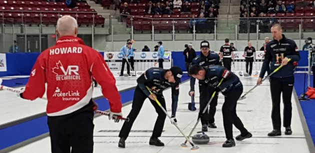 Huntsville curling fans treated to exciting Howard vs. Epping game
