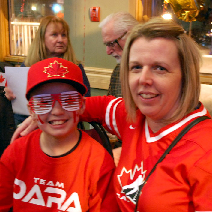 Toby (left) and Lori Johnson