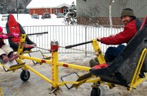 The Twin Spin put smiles on the faces of everyone who gave it a whirl