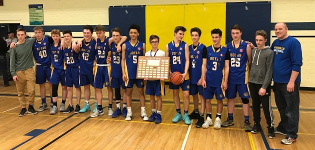 HHS Junior Boys basketball team wins GBSSA championships