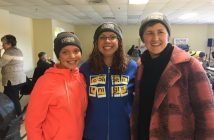 Team “Walking Strong and Proud” (from left) Nikki McGregor, Katy McGregor and Emily Blackman. It was this team’s sixth year participating and they raised more than $2,000.