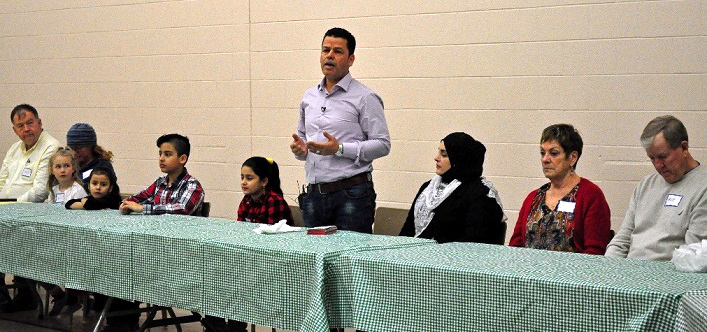 Jmal thanks SRS Huntsville sponsors for helping his family