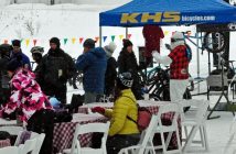 Riding hard requires fueling up. The chili feast was a great way to finish up the race.