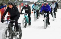The experienced riders are off!