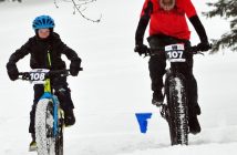 Son and dad team Noah (left) and Adam Galt