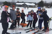 (From left) Noah Jason, Ethan Murdy, Chris Miller, Kyle Mattice, Stella Keay, Sydney Austrup, Ally Goldring, and Zoey Kruusmagi