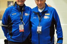 Ken Harper (left) of Huntsville (security) is an avid community volunteer. He's with event co-chair Eric Spinks (Photo: Cheyenne Wood)
