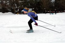 Mary Jibb of Tawingo shows her best form right off the start line