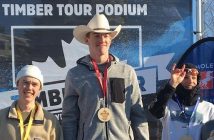 Ethan Murdy wins U18 gold at the Timber Tour provincial championships (Photo: @agenda.freeski / Instagram)