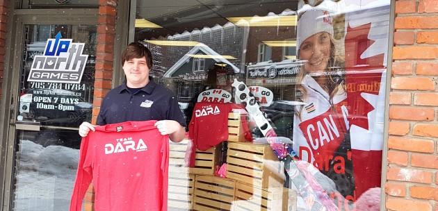 Main Street Huntsville shows its Olympic spirit