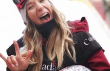 Dara Howell after her Big Air gold-medal run (Photo: @darahowell / Instagram)