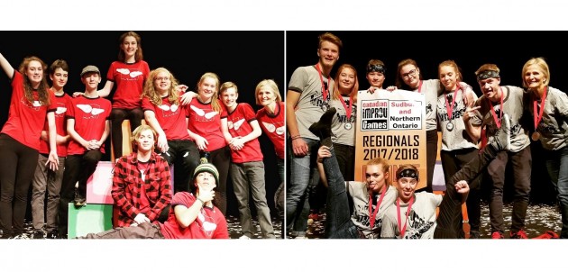 HHS Improv teams have strong showing at regional competition