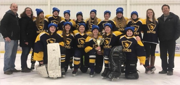 From underdogs to champions: Hoyas girls hockey team wins end-of-season tournament