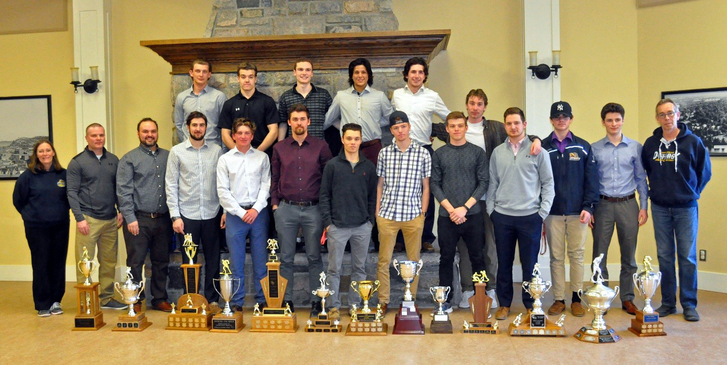 The 2017-2018 Jr C Otters at their annual awards banquet