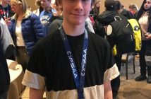 Noah Jason wins Silver in the Giant Slalom at OFSAA 2018 (supplied photo)