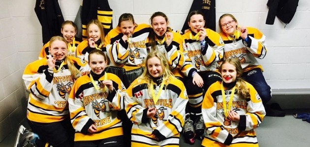 PeeWee Sting Yellow bring home bronze from Walter Gretzky Tournament