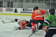 Muskoka Crane Sr (in orange) vs The Pub